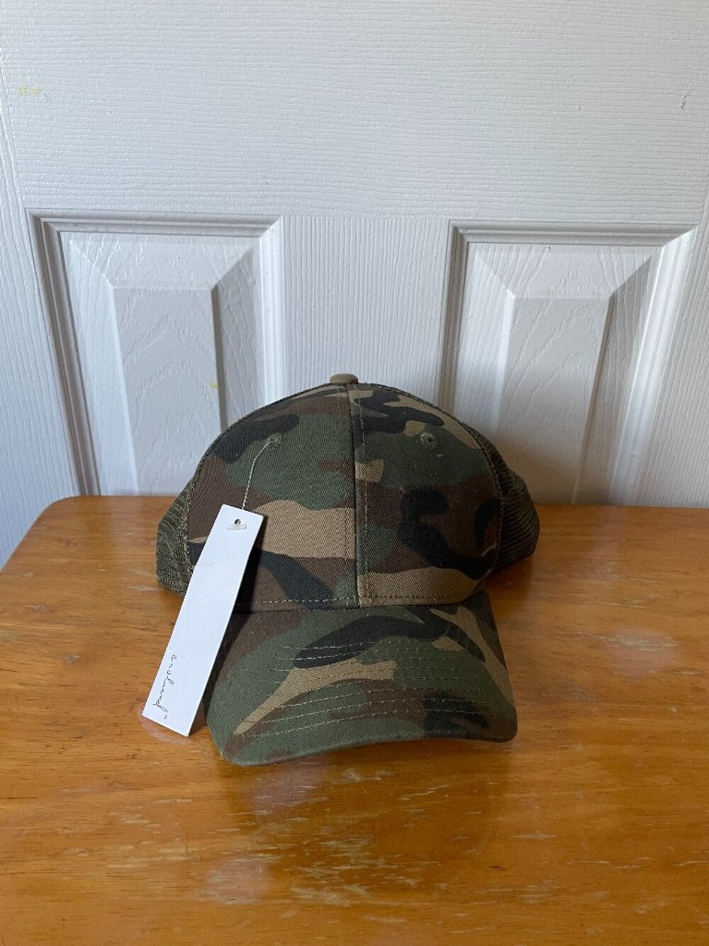 Enslaved Camo Trucker Snapback Hat. NWT.